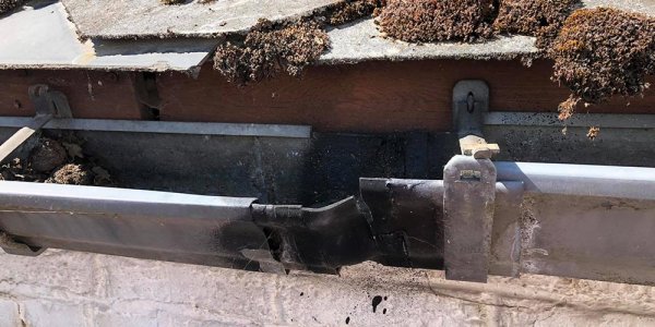 Comment réparer une gouttière en PVC, zinc ou alu
