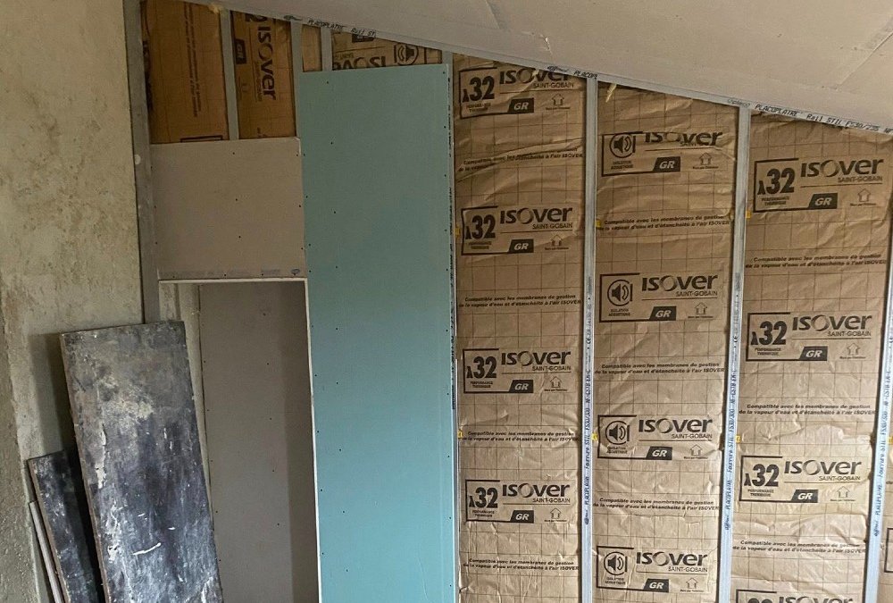 Coût de l’isolation des murs intérieurs avec laine de verre