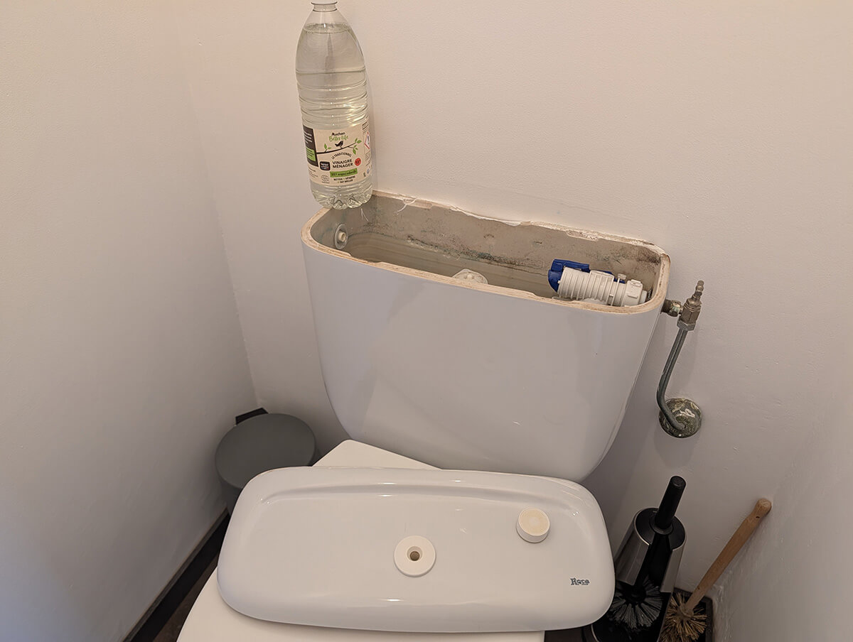 comment détartrer le résevoir d’un WC qui fuit comment détartrer le résevoir d'un WC qui fuit