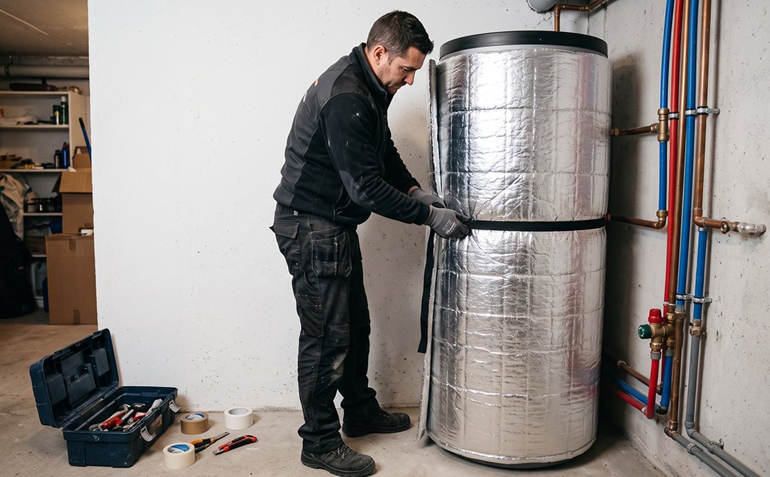 Isolation chauffe-eau et tuyauterie : le guide pour réduire sa facture énergétique