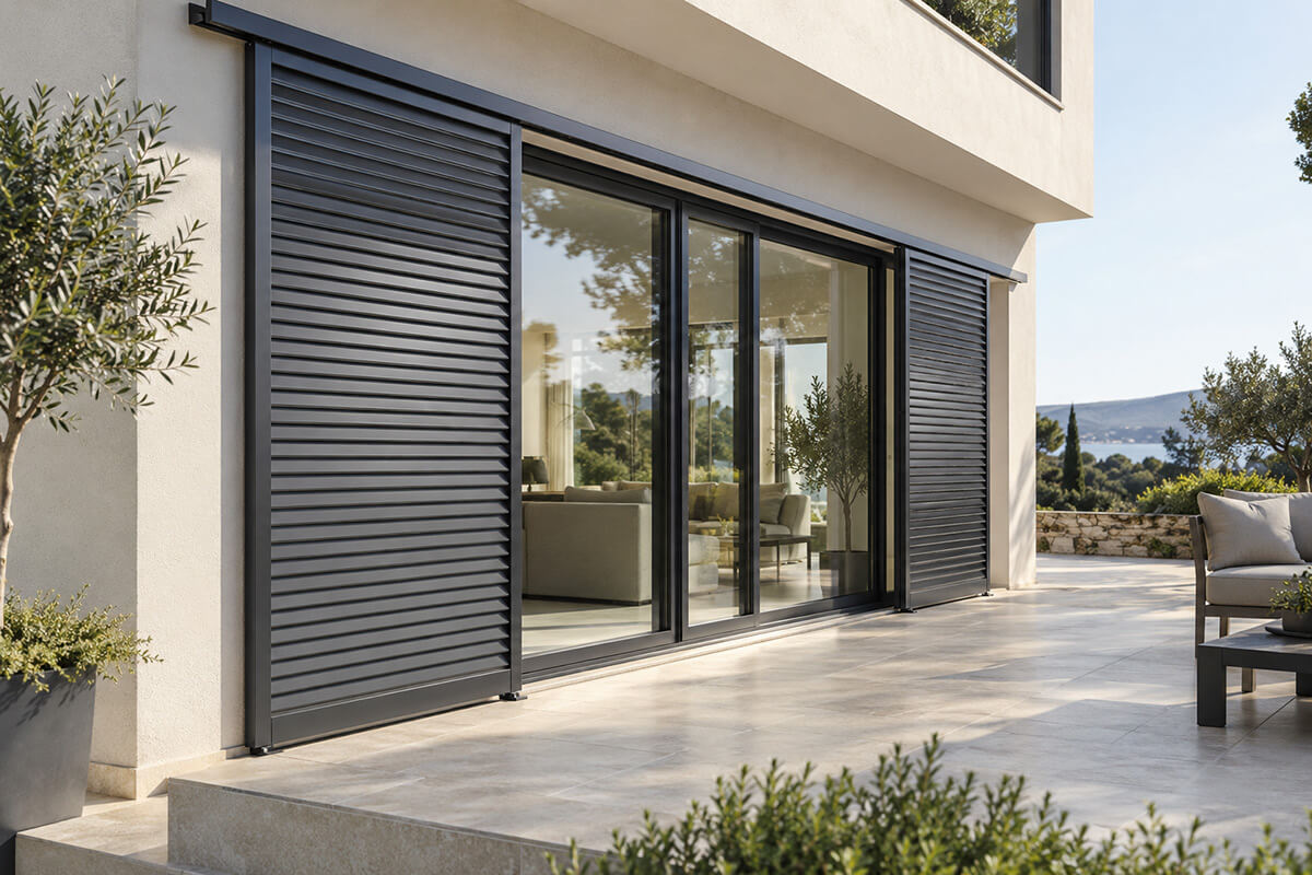 Prix de pose des volets coulissants pour équiper une baie vitrée et accéder à sa terrasse Prix de pose des volets coulissants pour équiper une baie vitrée et accéder à sa terrasse